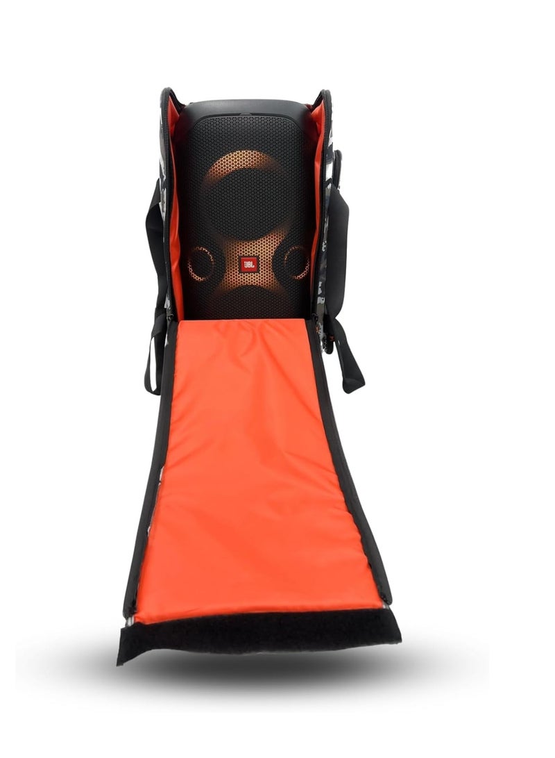 Angry Bull Speaker Bag Safety Storage Case with Handy Strap Travel Bag Compatible for (JBL PARTYBOX 110 BAG ARMY-F) - Image 3