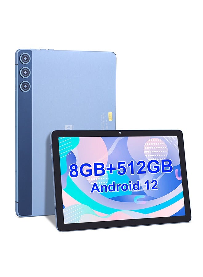 C idea 10.1 Inch Android Tablet Pc 12 Dual Camera 8GB Ram 512GB Bluetooth Fntastic Blue - Image 1