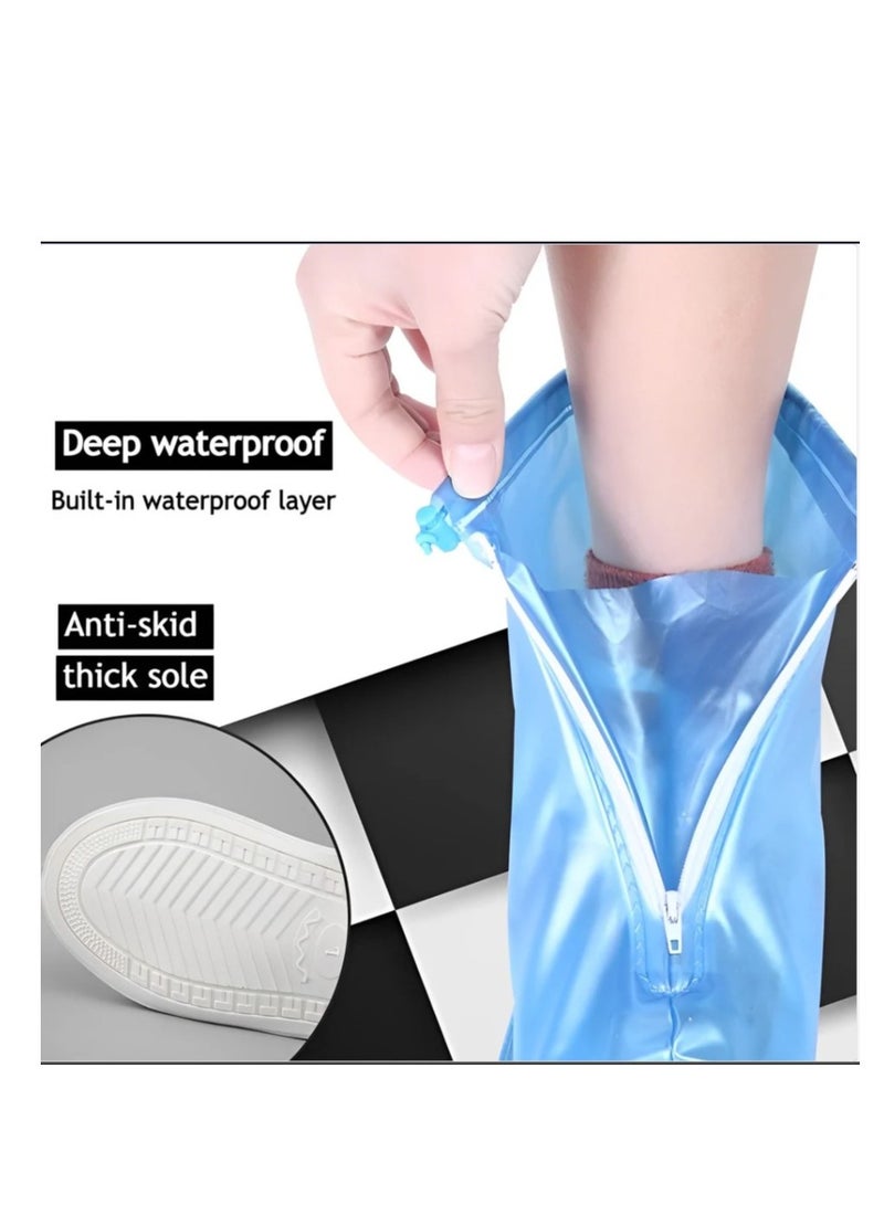Non-Slip Plastic Booties for Shoes Covers Water-Resistant-3 XL(42 - 46 )  - Image 3