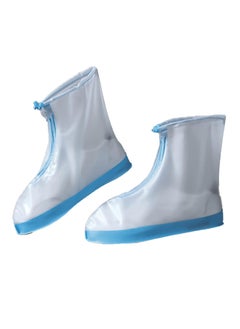Non-Slip Plastic Booties for Shoes Covers Water-Resistant-3 XL(42 - 46 )