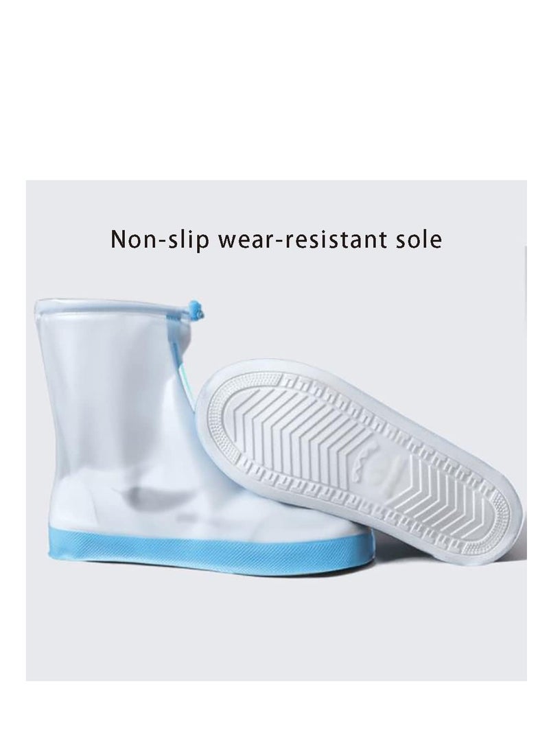 Generic - Non-Slip Plastic Booties for Shoes Covers Water-Resistant-3 XL(42 - 46 ) - Image 1