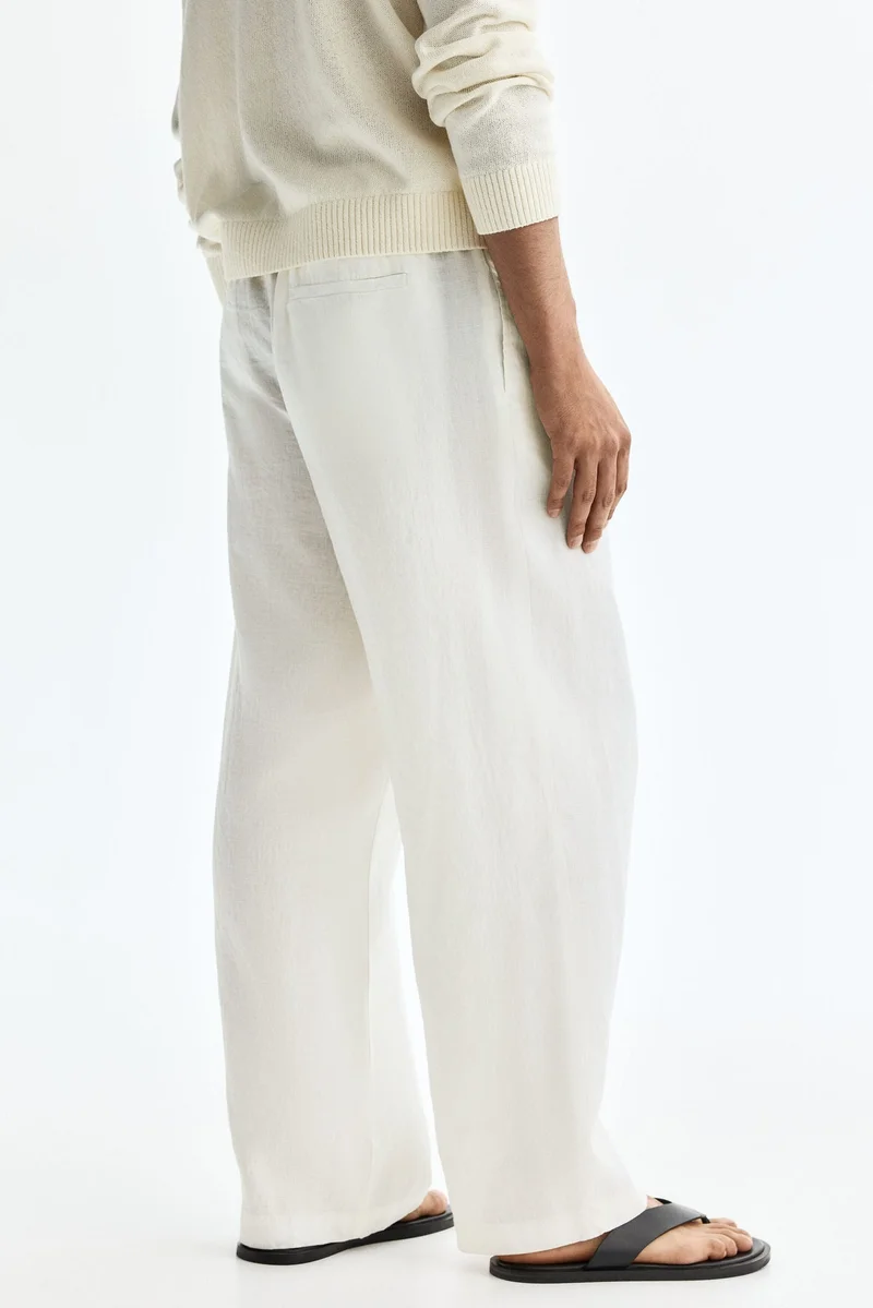 H&M Loose Fit Linen trousers