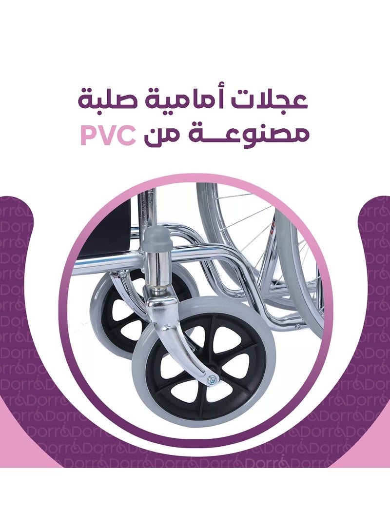 Generic Economic Wheelchair - JL809 - Image 4