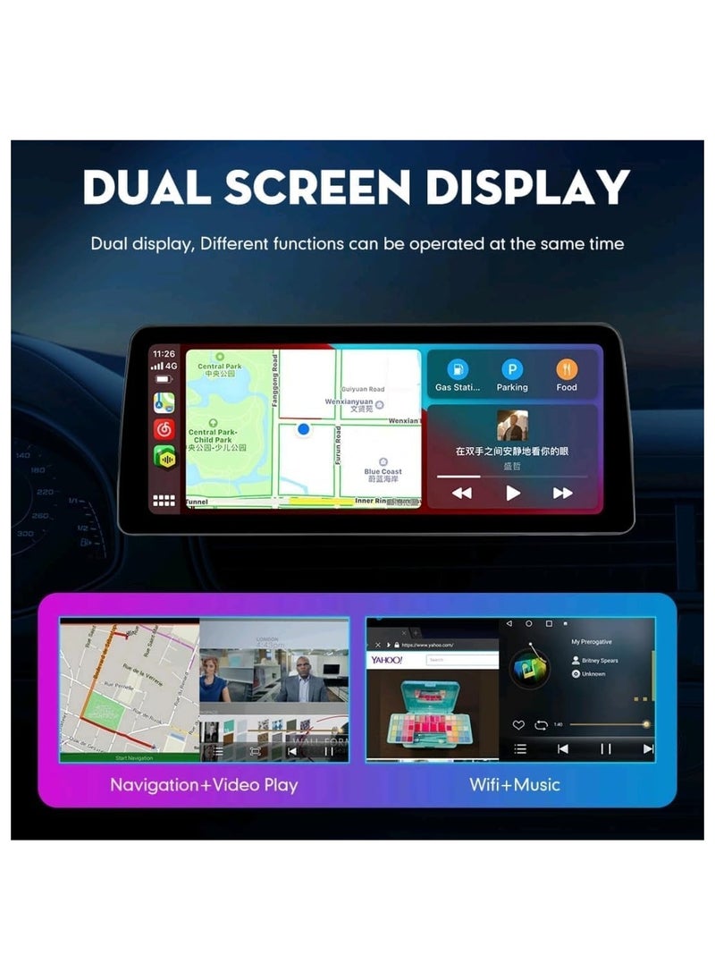 SHEZA STAR Android Car Stereo for Toyota Prado 2018-2023 2GB RAM 32GB ROM Support Carplay, M-Link Wi-Fi BT, Radio GPS, 12.3 Inch IPS Touch Screen with AHD Camera Included  - Image 5