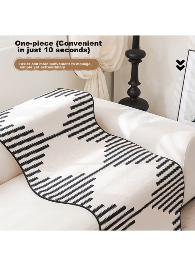 Avivi Irregular Sofa Cushion, All-season Chenille Sofa Cover, Sofa Throw, Sofa Slipcover, 90*90, Shiyi - Image 4