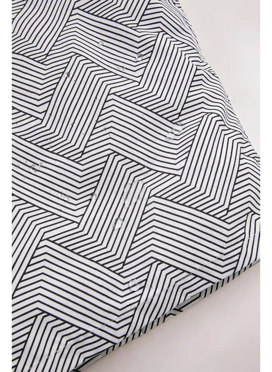 Gold Class Kidswear Striped Printed Lined Drawstring Boys Swim Shorts  - Image 5