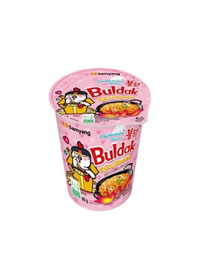 ساميانغ بولداك - كاربونارا حارة رامين بنكهة الدجاج