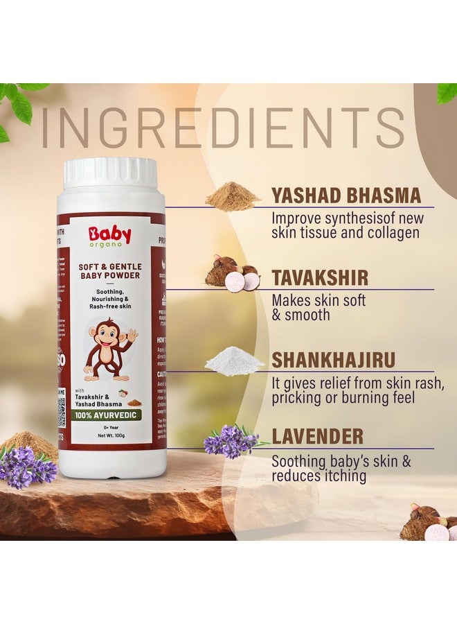 BabyOrgano Summer Special Anti Bacterial Ayurvedic Baby Powder & Baby Lotion Combo For New Born Unisex Kids Daily Use - Image 4