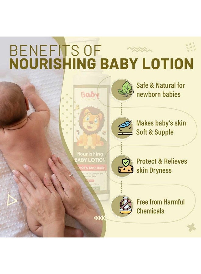 BabyOrgano Summer Special Anti Bacterial Ayurvedic Baby Powder & Baby Lotion Combo For New Born Unisex Kids Daily Use - Image 3