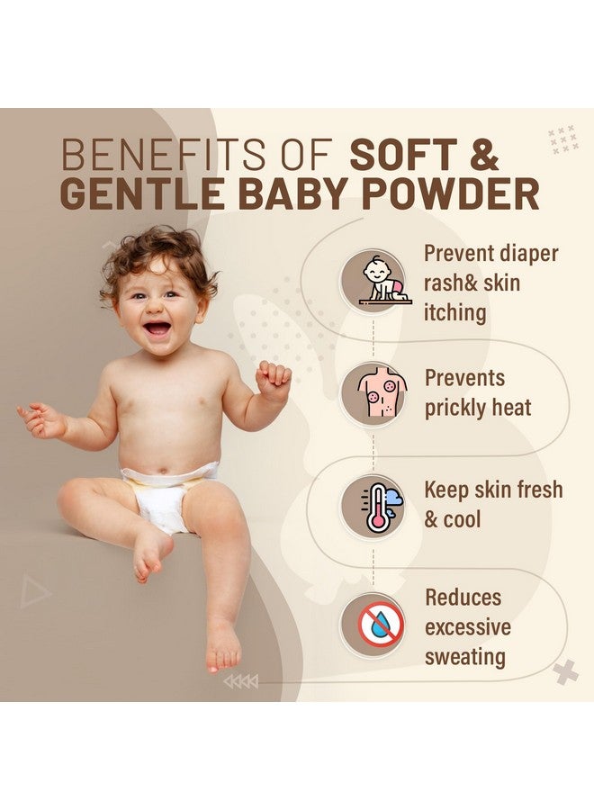 BabyOrgano Summer Special Anti Bacterial Ayurvedic Baby Powder & Baby Lotion Combo For New Born Unisex Kids Daily Use - Image 2