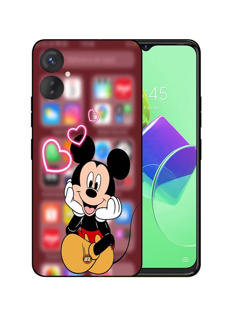 Protective Printed Mobile Back Cover Micky Mouse Cartoon character For Tecno Spark 9 Pro