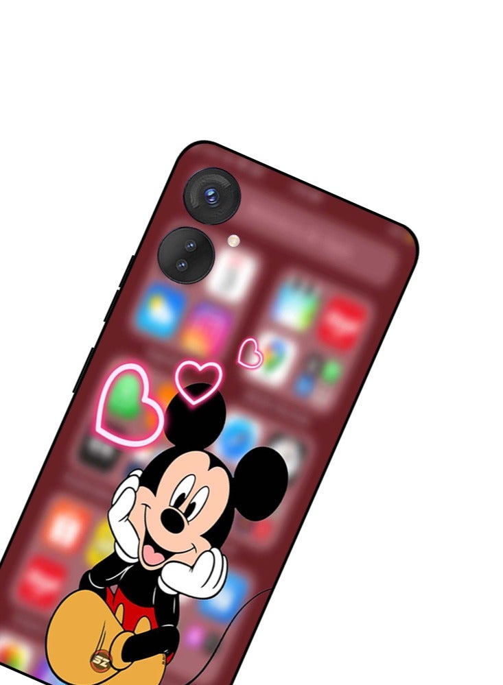 Protective Printed Mobile Back Cover Micky Mouse Cartoon character For Tecno Spark 9 Pro