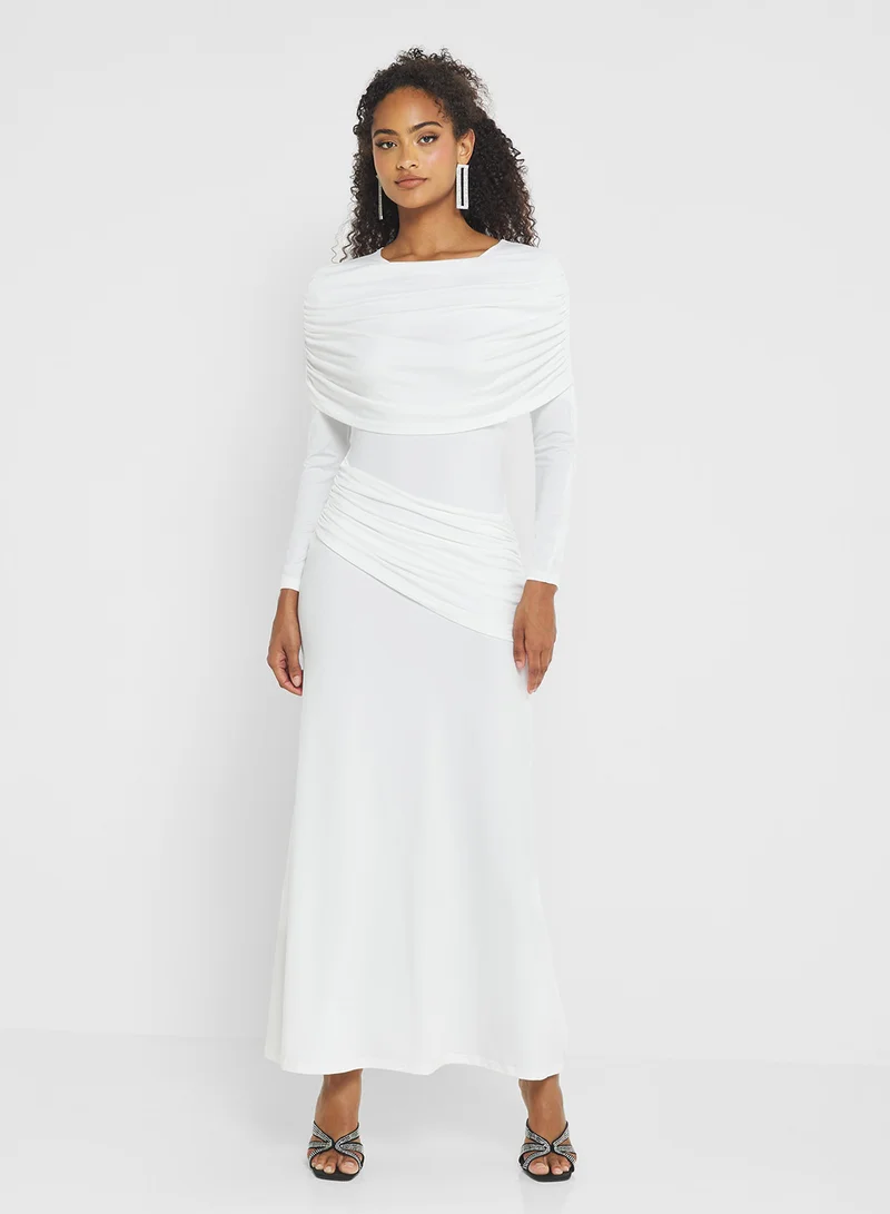 Ginger Draped Bodycon Dress