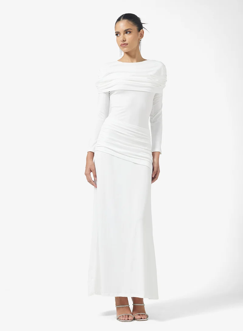 Ginger Draped Bodycon Dress