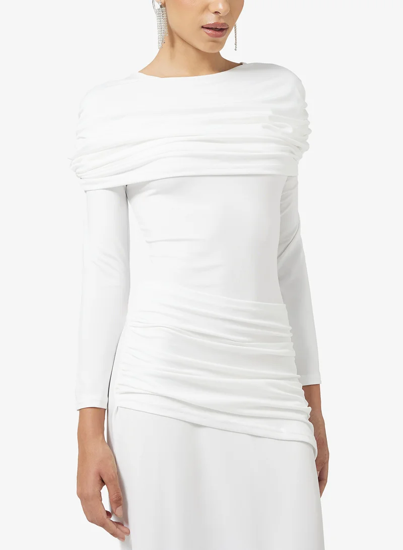 Ginger Draped Bodycon Dress