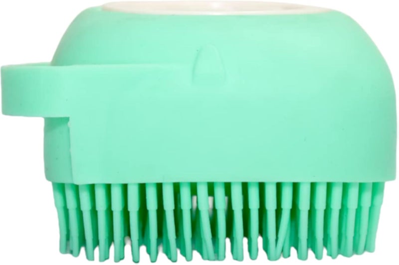 Marf Silicone Massage Bath Brush For Unisex-Mint Green
