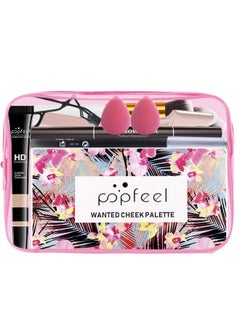 popfeel Gift for All In One Full Makeup Kit for Women, Multipurpose Makeup Sets, beginner's face makeup set non smudging concealer eyeliner eyebrow pencil false eyelash 28pcs  - Image 4