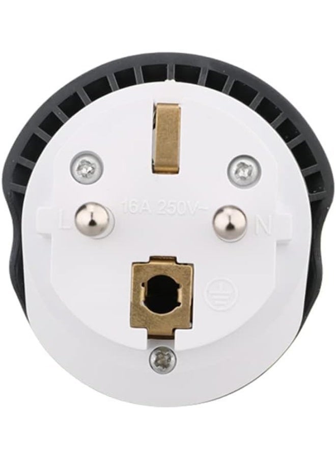 iLOCK Slim Universal Plug Adapter, 16A 250V 3500W, Compact Travel Power Adapter, Multi-Standard Socket Converter - Image 2