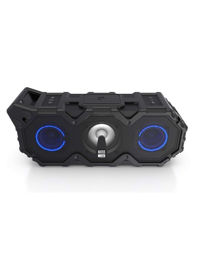 Altec Lansing Super Lifejacket Jolt - Waterproof Bluetooth Speaker, Durable & Portable Speaker with Qi Wireless Charging and Customizable Lights, Wireless Speaker for Travel & Outdoor Use - Image 2