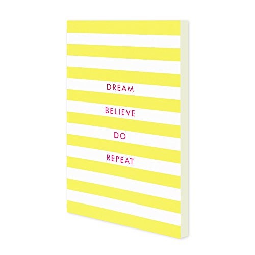 COI Neon Undated to do List Diary/Weekly Planner for Boys Yearly Personal Business Paper Organizer/Girls Calendar Monthly Budget Goal Planner (Yellow) - Image 1