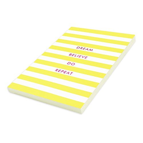 COI Neon Undated to do List Diary/Weekly Planner for Boys Yearly Personal Business Paper Organizer/Girls Calendar Monthly Budget Goal Planner (Yellow) - Image 2
