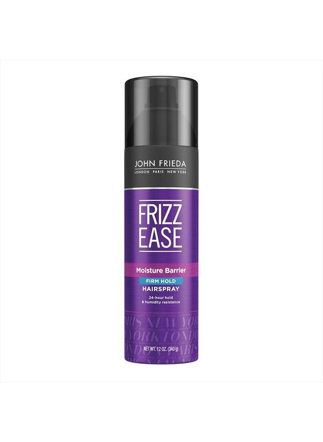John Frieda - Frizz-Ease Moisture Barrier Firm, Hold Hair Spray, 12 oz, 2 pk - Image 1