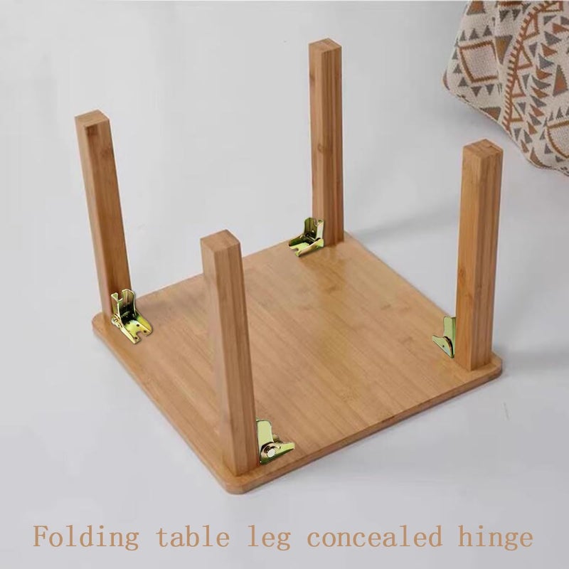 KAFENDA Folding BracketselfLocking HingeLeg Accessories and Gussetsfor Folding Legs Folding Work Table Kitchen Folding Table Extension  - Image 2