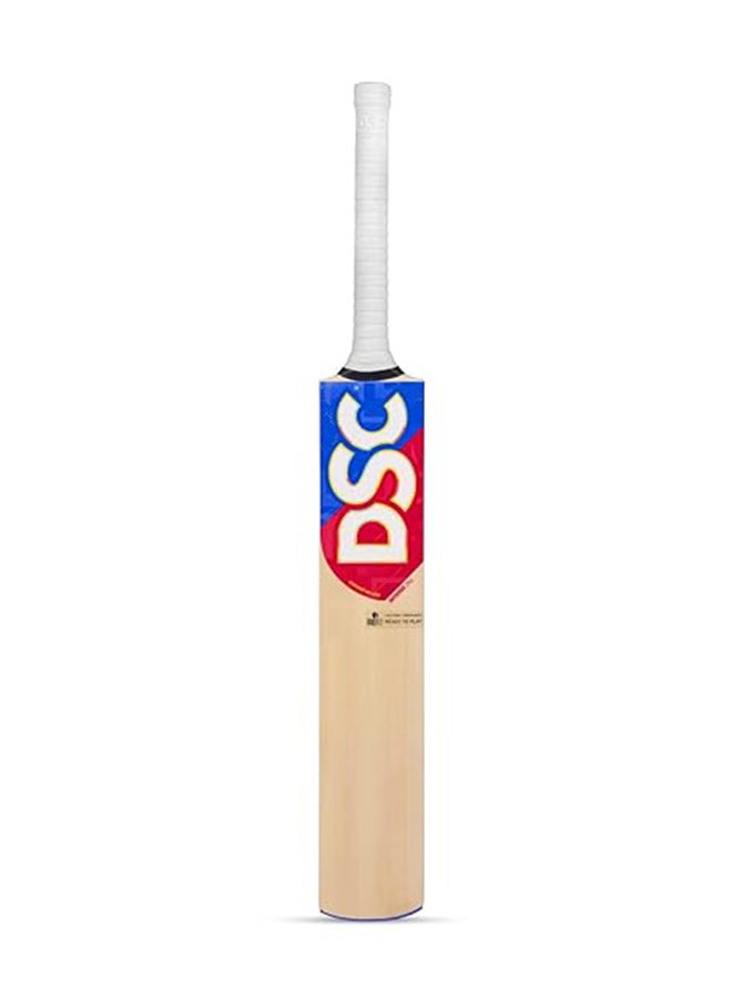 DSC Intense Zing Kashmir Willow Cricket Bat | Size: Short Handle | Ball_ type : Leather Ball, Playing Style | All-Round - Image 1