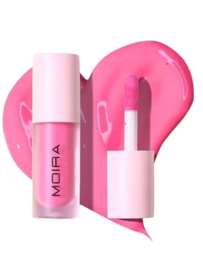 مويرا أحمر خدود سائل MOIRA Love Steady - 05: تركيبة خفيفة الوزن وقابلة للبناء، لمسة نهائية ندية تدوم طويلًا، مرطبة وقابلة للمزج، نباتية وخالية من القسوة، 0.17 أونصة سائلة (5 مل) - Image 1
