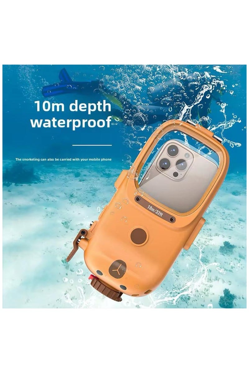 BlueFire Universal IPX8 Waterproof Diving Case up to 15M for Smartphones up to 7", Bluetooth Control, HD Scratch-Resistant Lens, 30H Battery Life – Compatible with iPhone, Samsung, Huawei, Xiaomi, OPPO and More - Image 2