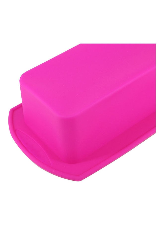 NIBEMINENT 2-Piece Silicone Non-stick Cake Bread Loaf Making Mould Pink  - Image 5