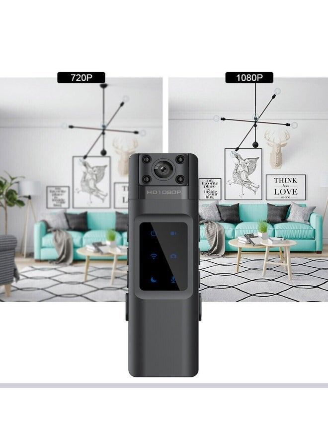 كاميرات جيب صغيرة محمولة بدقة 1080 بكسل مع مشبك خلفي، كاميرات صغيرة سهلة الاستخدام، كاميرات حركة قابلة للارتداء، كاميرات فيديو محمولة ممتازة يمكن تثبيتها في أي مكان، مع خاصية التصوير، والرؤية الليلية، والتسجيل الحلقي، كاميرا متعددة الوظائف مناسبة لمراقبة حركة المرور، وتسجيل الاجتماعات، وتسجيل الأحداث الرياضية، وتسجيل القيادة، وتسجيل ركوب الدراجات النارية، والمراقبة المنزلية، وحماية الدراجات/الحيوانات الأليفة/المنزل/السلامة الشخصية/الأمن/الجري/ركوب الدراجات/السفر والمزيد. - Image 4