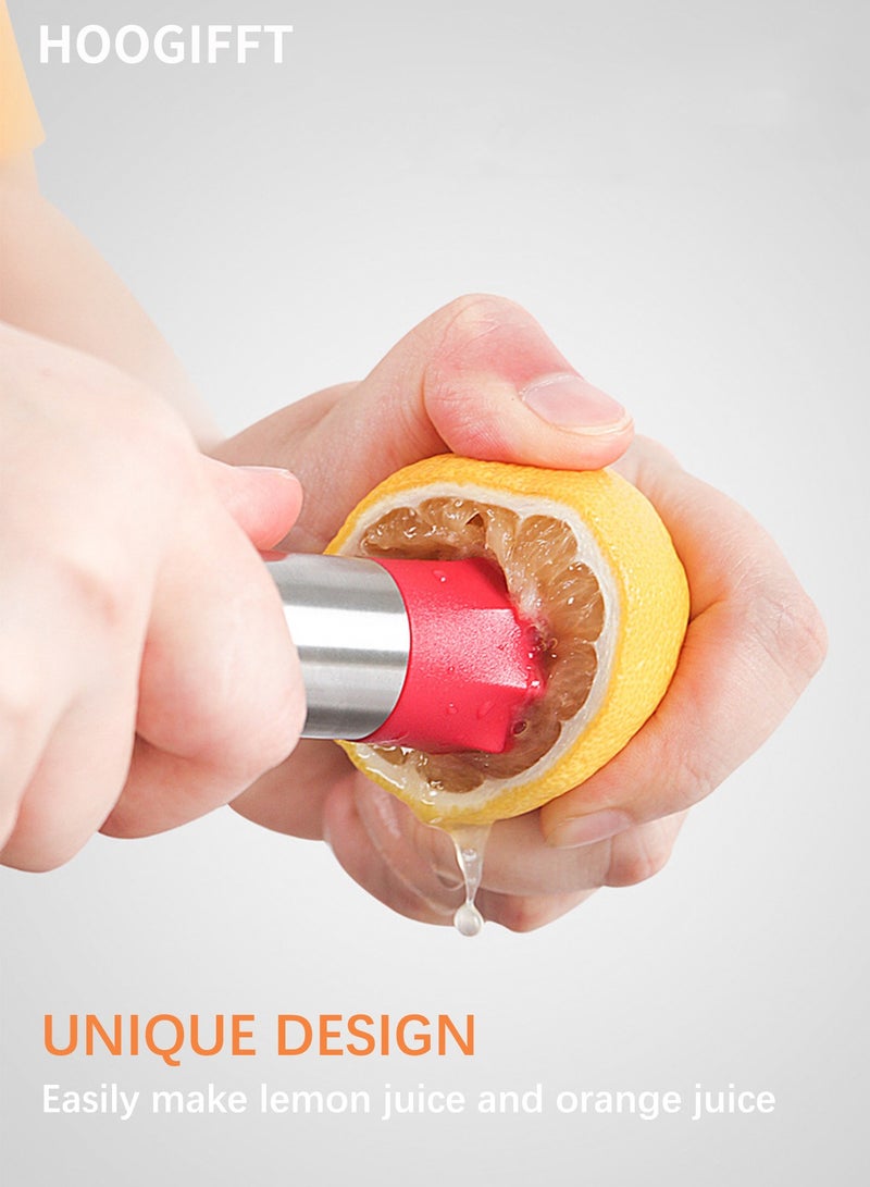 HOOGIFFT Stainless Steel Vegetable Drill Fruit Corer, Veggie Spiralizer, Twister Set Ergonomic Handle With 4 Sizes for Coring and Hollowing out Zucchini, Potatoes, Carrot - Image 3