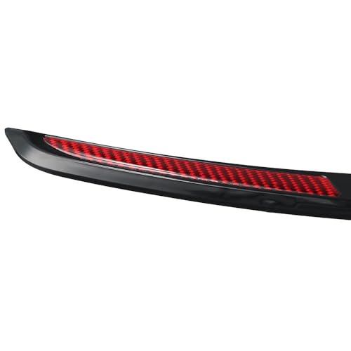 BYOBYO 2Pcs Universal Car Wheel Eyebrow Non-Collision Strips 12.60x1.77inch Fender Protector Stickers Carbon Fiber Car Non-Scratch Rubber Strips Trim Self-Adhesive Side Bumper Protection Strips - Image 5