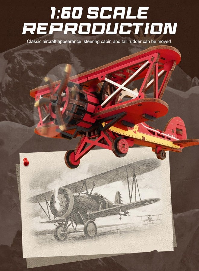 ROKR 3D Wooden Puzzles for Adults,Gravity Swing Model kit, 163Piece 3D Puzzles for Adults - Image 3