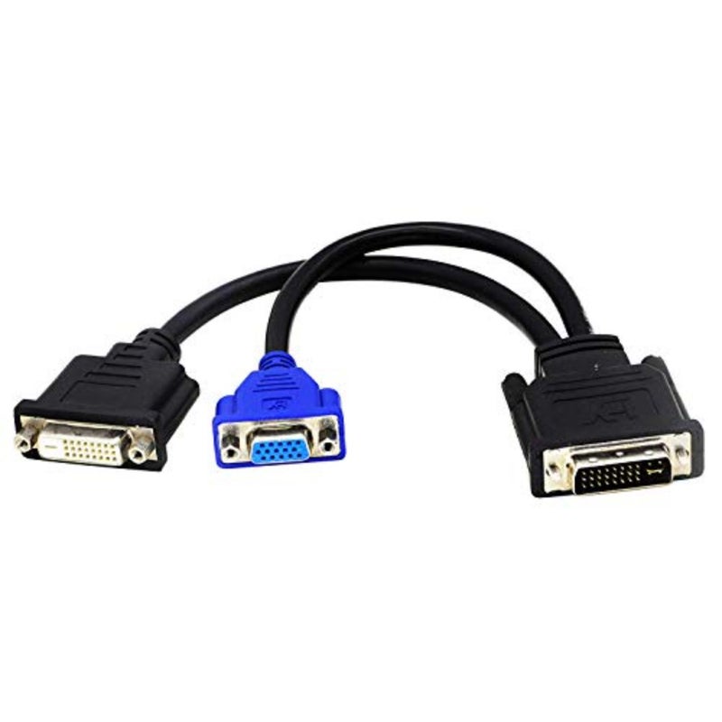 كابل مقسم DVI-I إلى DVI-D وVGA Y مقاس 10 بوصات من Wyse - شاشة مزدوجة متوافقة مع Dell OptiPlex GX620 SC280 والمزيد - Image 5