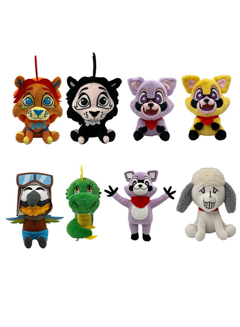general Indigo Park  Plush Cartoon Monster Game Indigo Park Series Figure Plush Doll for Kids Adults Fans Holiday Gift 8pcs - Image 1
