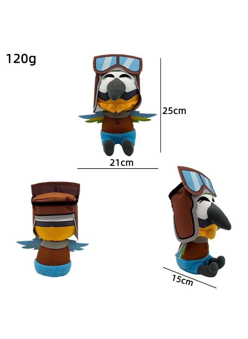 general Indigo Park  Plush Cartoon Monster Game Indigo Park Series Figure Plush Doll for Kids Adults Fans Holiday Gift 8pcs - Image 5