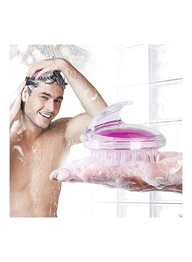 NIBEMINENT Shampoo Massage Brush Multicolour - Image 2