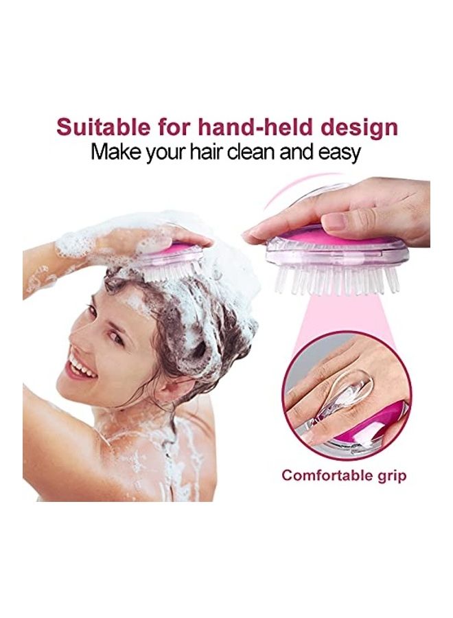 NIBEMINENT Shampoo Massage Brush Multicolour - Image 4