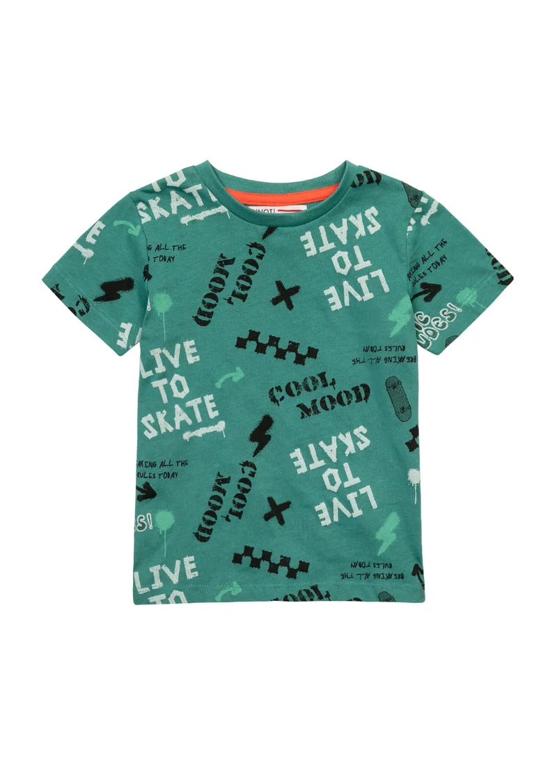 MINOTI Kids Boys Classic T-Shirt With Print