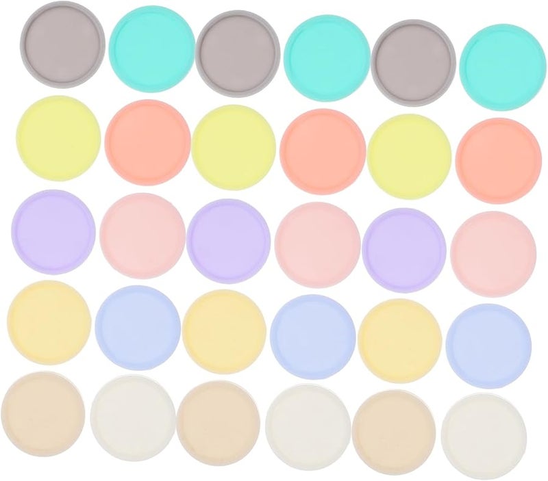 100 قطعة مجموعة أقراص عد بلاستيكية لعبة تعليمية رياضية رموز للأطفال - Image 2