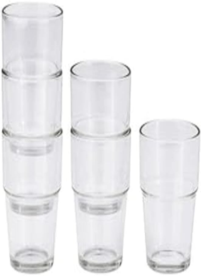Ikea 2 X Ikea Glass, 18 x 14 x 7 cm 