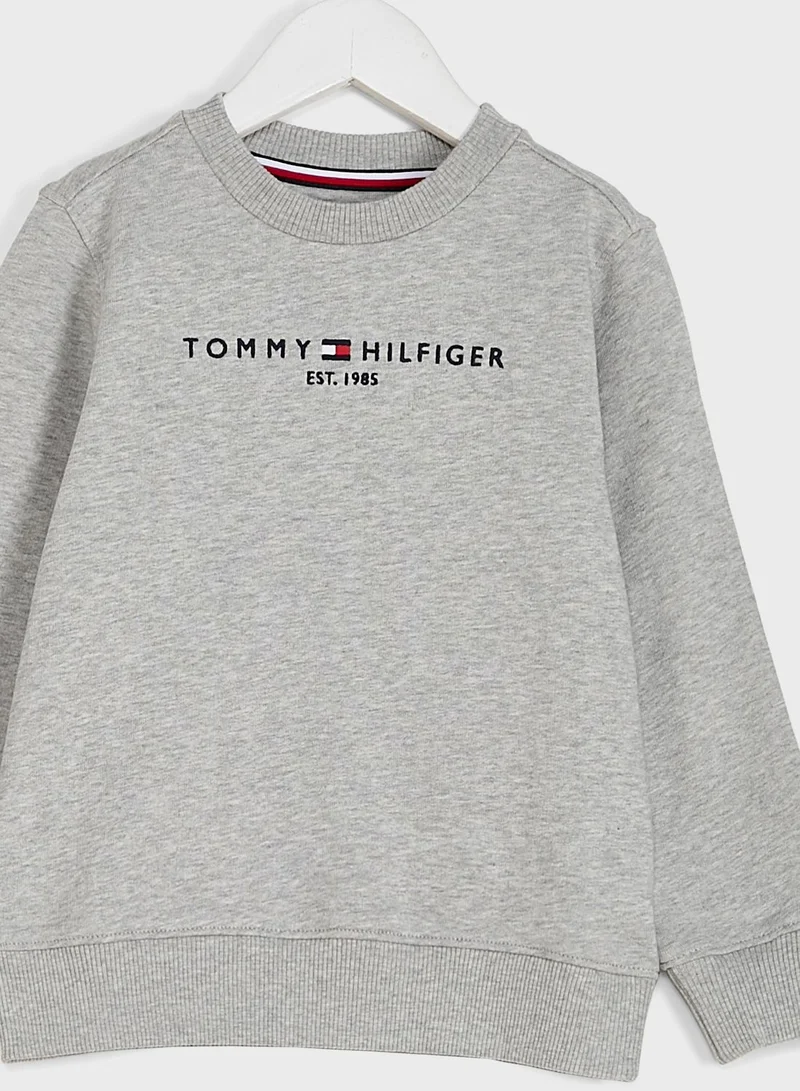 TOMMY HILFIGER Kids Logo Sweatshirt