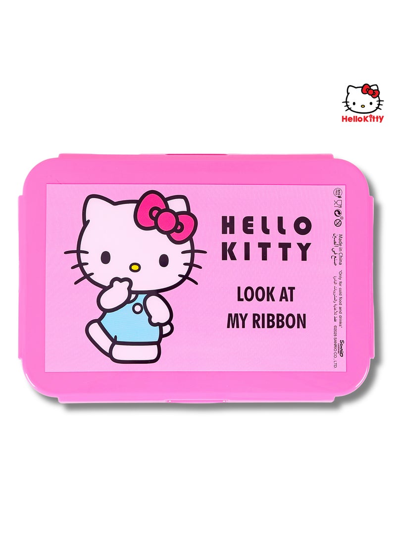 Sanrio Hello Kitty Look At My Ribbon Lunch Box - Image 1