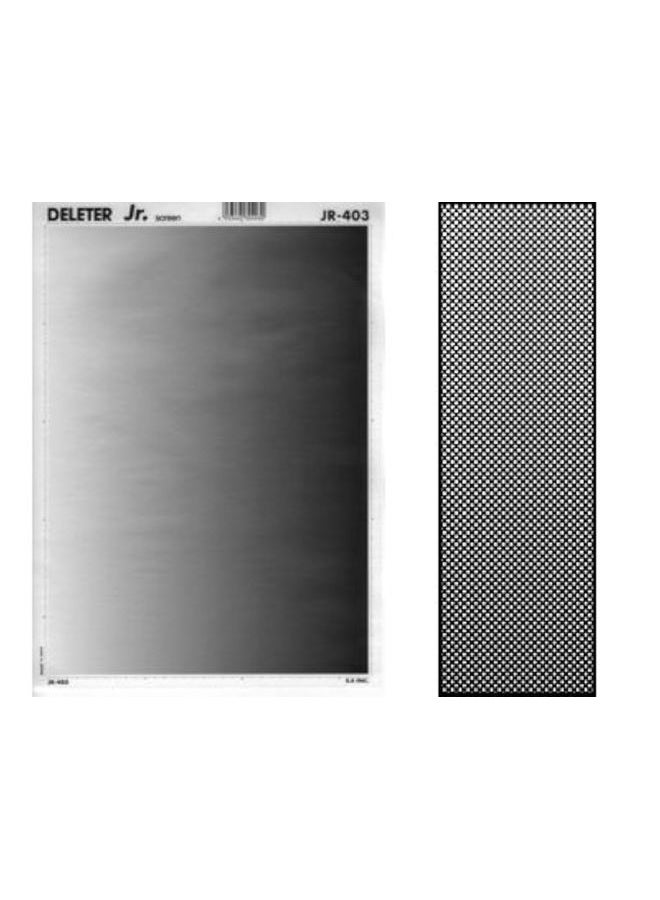Deleter Screen Tone Jr JR-403 [ Halftone Gradation Pattern 60L/5%-90% ] [Sheet Size 182x253mm (7.16"x9.96")] For Comic Manga Illustration - Image 1
