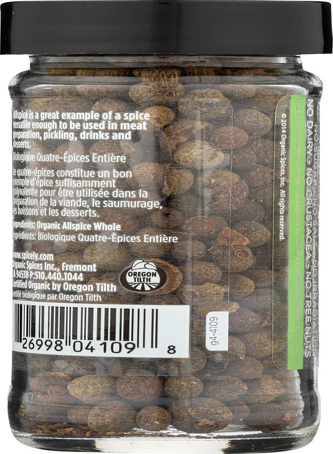 SPICELY Organic Allspice Whole, 1.3 OZ - Image 4