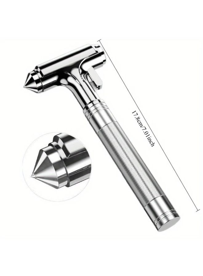 Multi Functional All Metal Car Safety Hammer With Escape Blade - Image 4