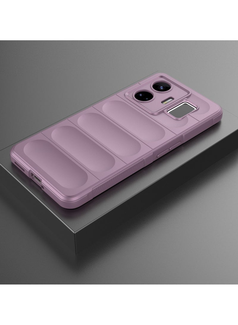 GOLDEN MASK GOLDEN MASK Compatible With Realme GT Neo 5/Realme GT3 Magic Case ShockProof (Purple)  - Image 2