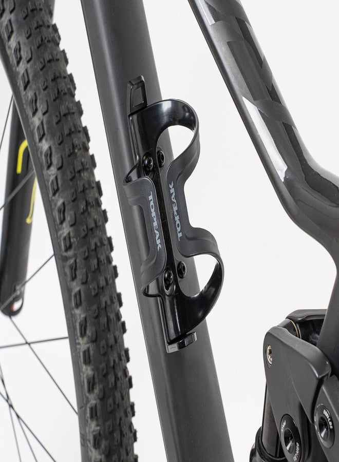 Topeak Cage Mount Expander (TAPM02) – CNC Aluminum Bottle Cage Adapter with 20mm Left/Right Offset, Pump Bracket Mount Option, Lightweight 15g Design, Compatible with Standard 65mm Bottle Cage Mounts - Image 2